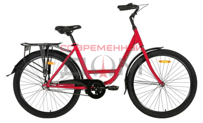 Велосипед городской Aist Tracker 2.0, 26" 19 бордовый 2020